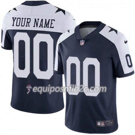 Camiseta Hombre NFL Dallas Cowboys Personalizar Nike Throwback Alternate